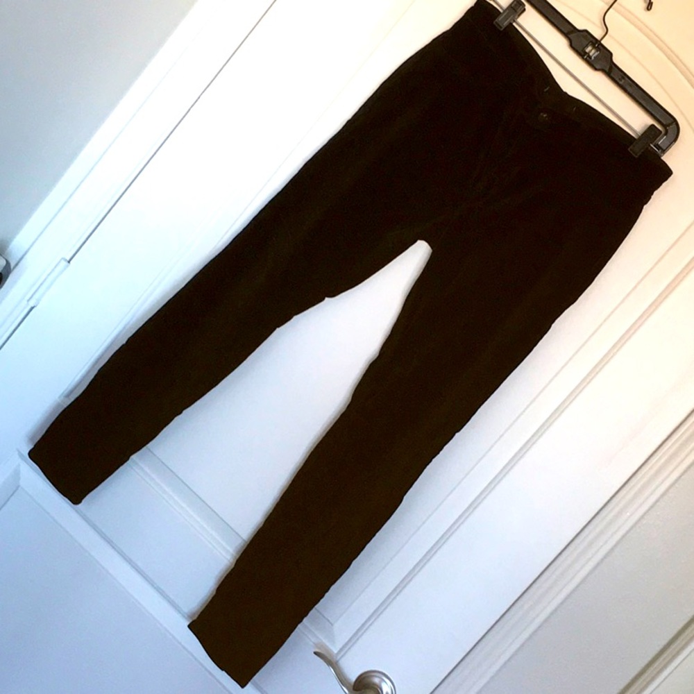 J brand supper skinny velvet legging pants